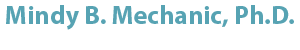 Mindy Mechanic PhD logo with white 1x